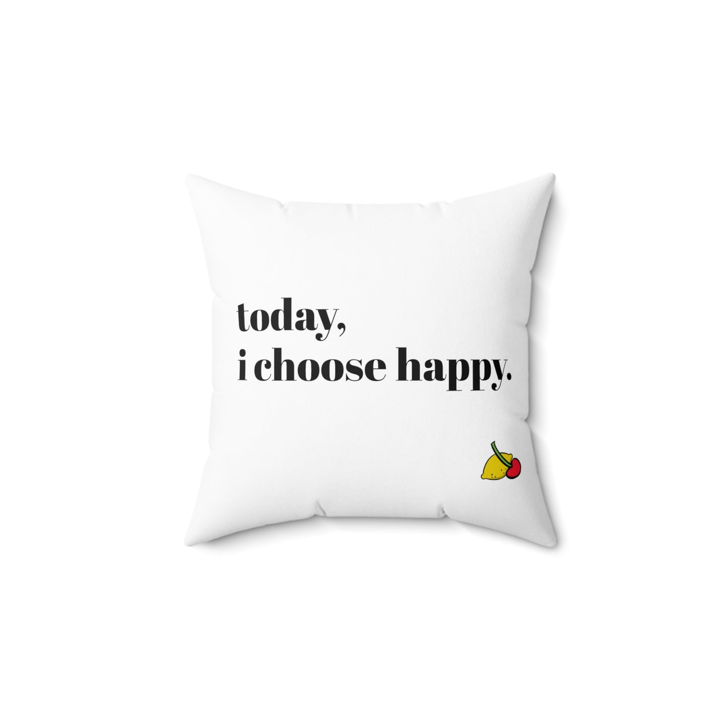 Spun Polyester Square Pillow