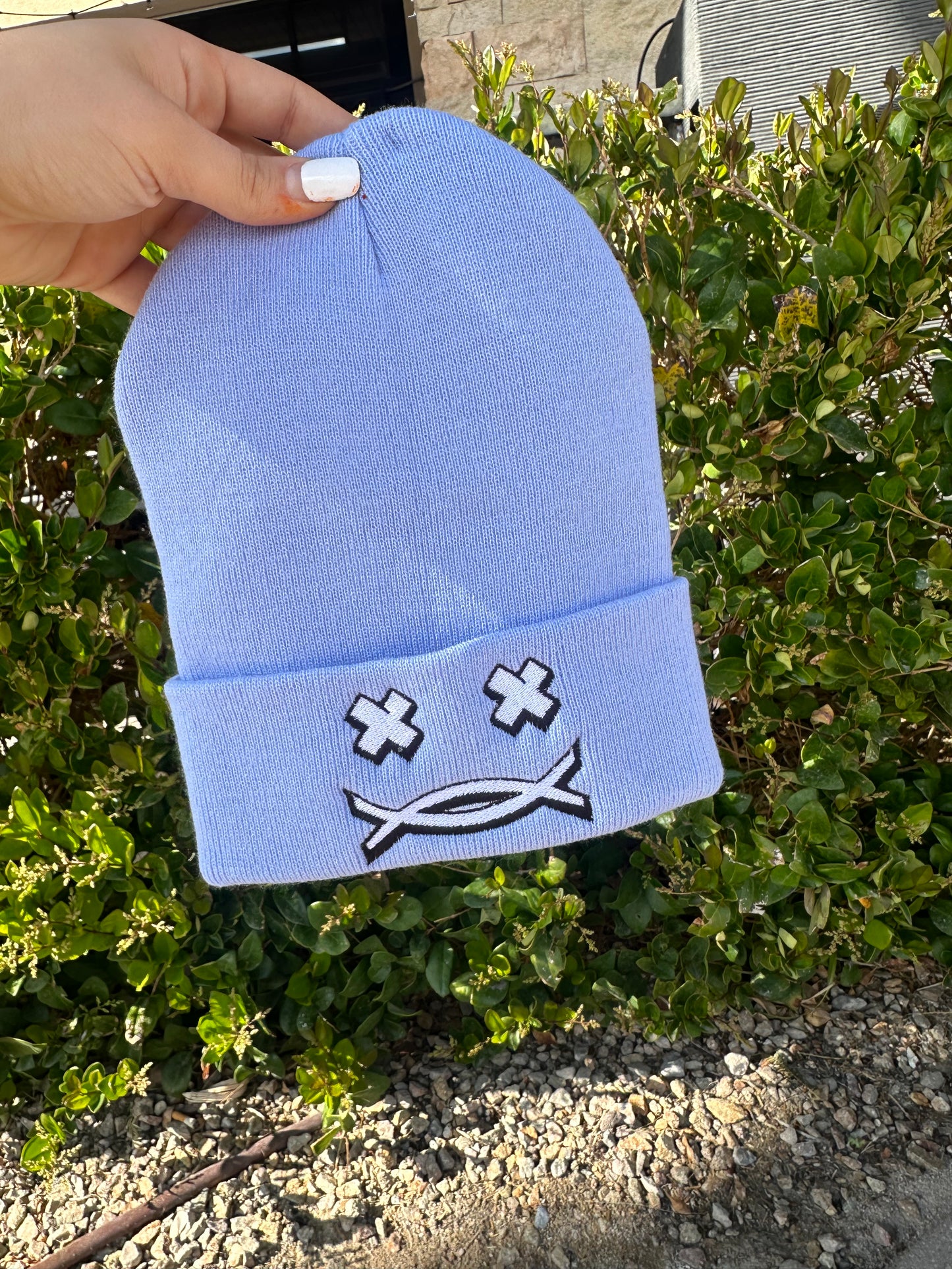 Baby Blue Mindset Beanie