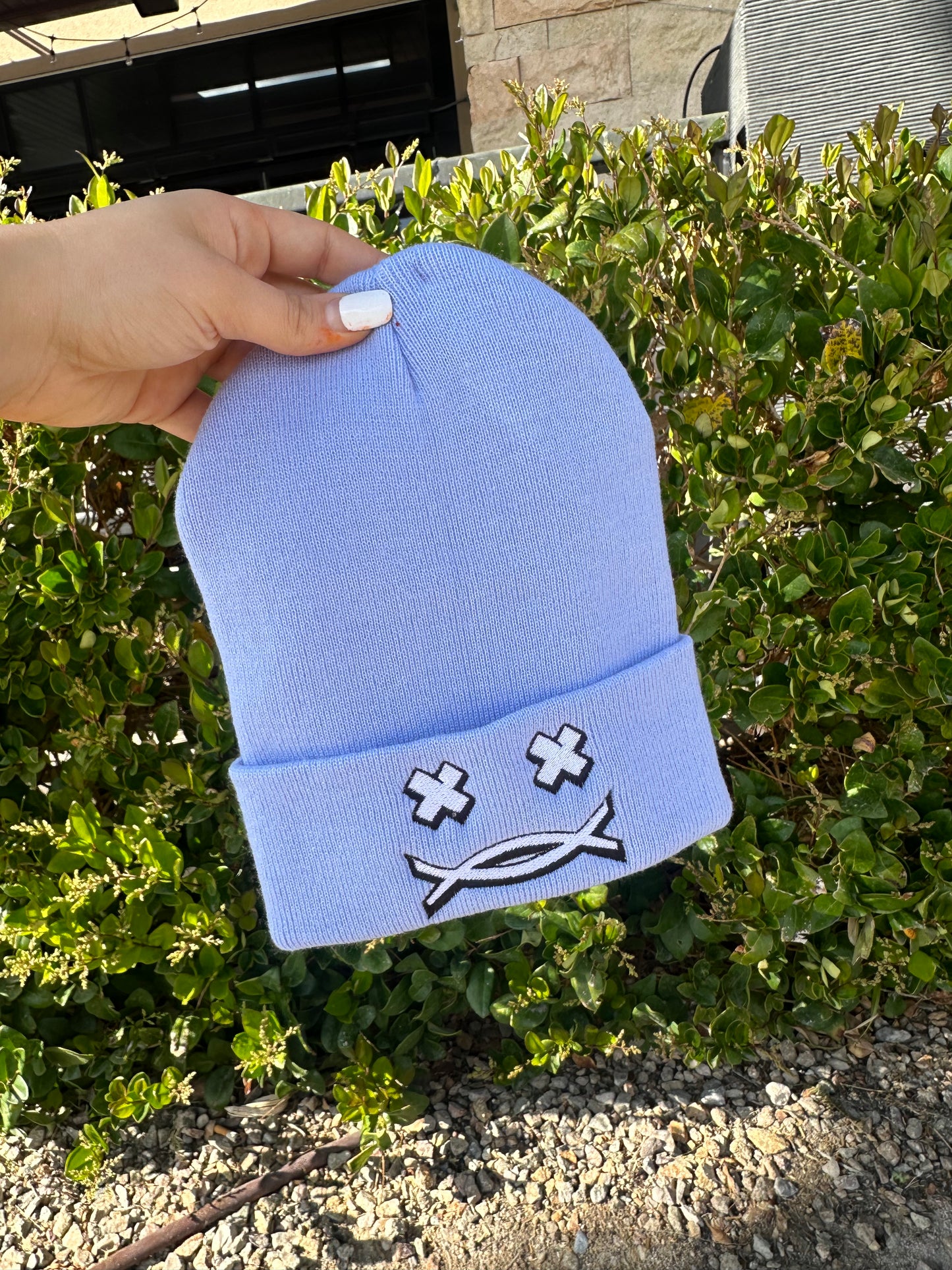 Baby Blue Mindset Beanie