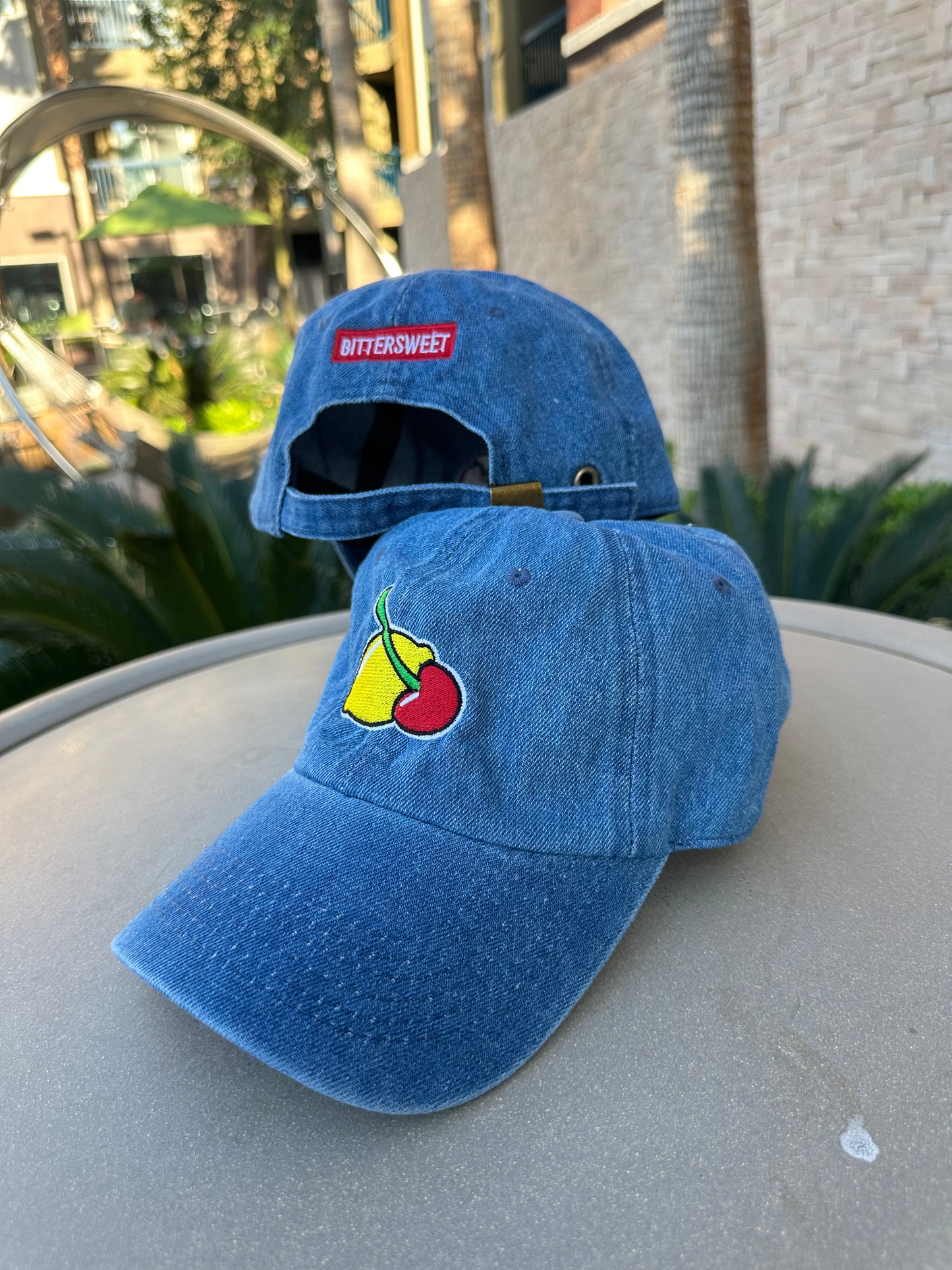 Hat Bundle- Mustard Yellow & Denim Dad Hat