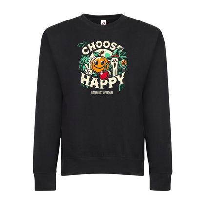 Choose Happy Halloween Crewneck