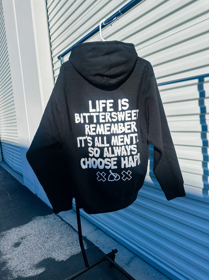 “You Choose” Black Oversized Hoodie