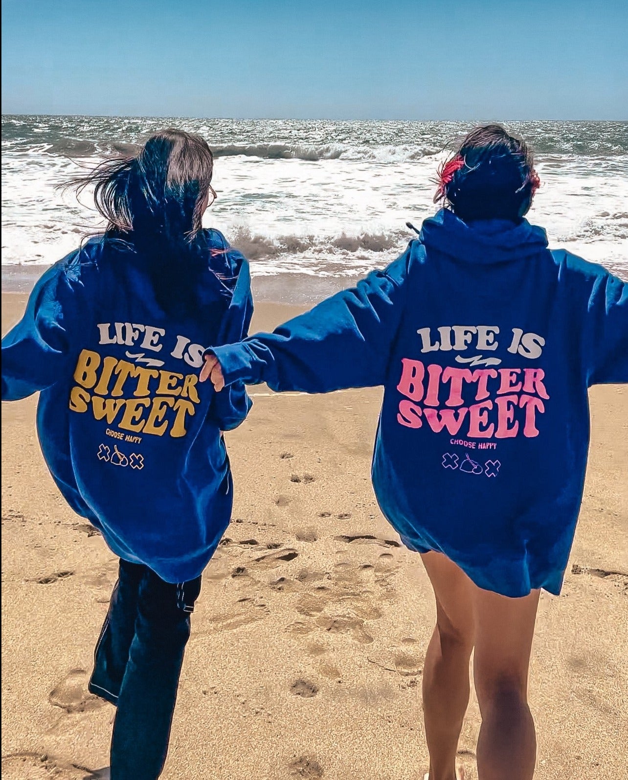 "Life Is BitterSweet"  Oversized Hoodie- Unisex