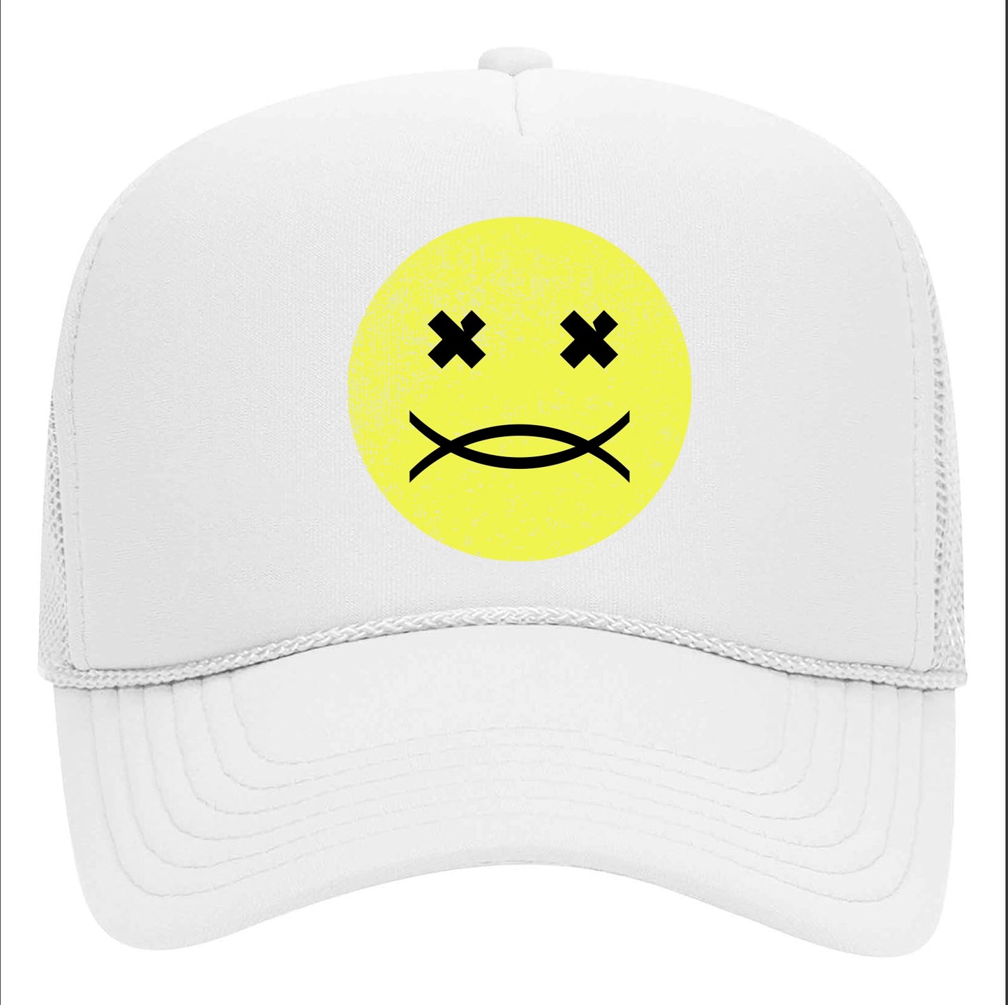"You Choose" Face White Trucker Hat